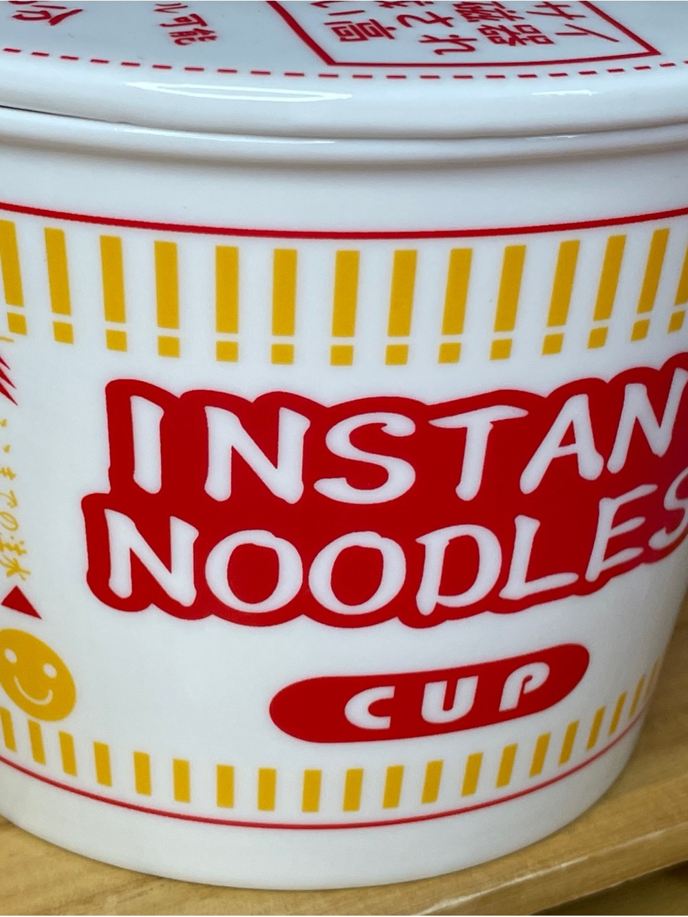 Urban Outfitters Instant Noodle Mug Bowls With Lids Set Of 2 Red & Blue Kawaii - Picture 7 of 15